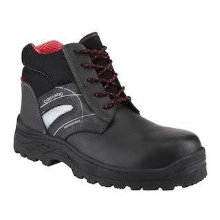 Foto 1 | Foto 1 | Botas De Trabajo Comando Modelo 5520 Ergonomicas Industriales De Piel Con Casco De Seguridad