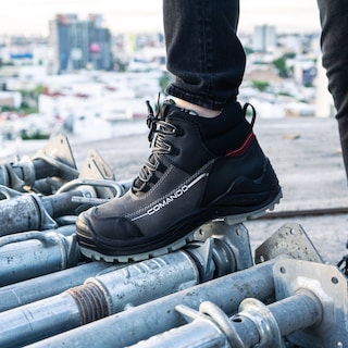 Foto 3 | Foto 3 | Botas De Trabajo Comando Modelo 1230 Ergonomicas Iindustriales De Piel Con Casco De Seguridad