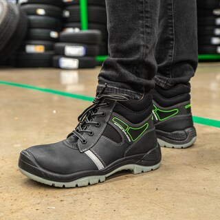 Foto 5 | Foto 5 | Botas De Trabajo Comando Modelo 1422 Ergonomicas Industriales De Piel Con Casco De Seguridad