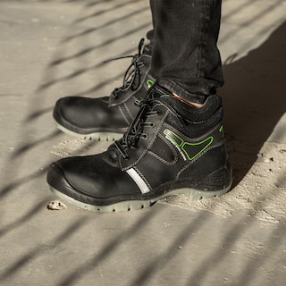 Foto 6 | Foto 6 | Botas De Trabajo Comando Modelo 1422 Ergonomicas Industriales De Piel Con Casco De Seguridad