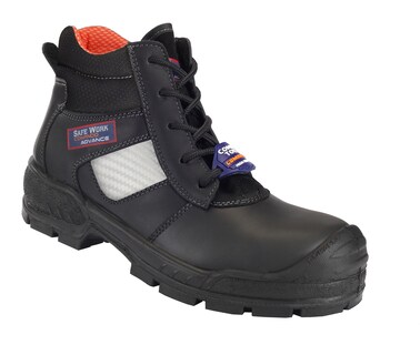 Foto 1 | Foto 1 | Botas De Trabajo Comando Modelo 723 Ergonomicas Industriales De Piel Con Casco De Seguridad