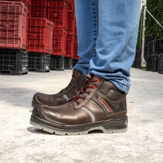 Foto 6 | Foto 6 | Botas De Trabajo Comando Modelo 706 Ergonomicas Industriales De Piel Con Casco De Seguridad