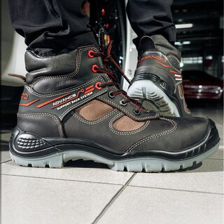 Foto 5 | Foto 5 | Botas De Trabajo Comando Modelo 1420 Ergonomicas Industriales De Piel Con Casco De Seguridad