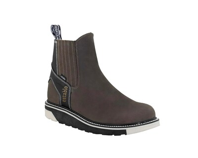 Foto 2 | Foto 2 | Botas De Trabajo Industrial Para Hombre Establo 532 Tan Negro