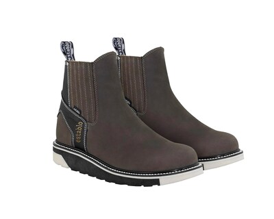 Foto 3 | Foto 3 | Botas De Trabajo Industrial Para Hombre Establo 532 Tan Negro