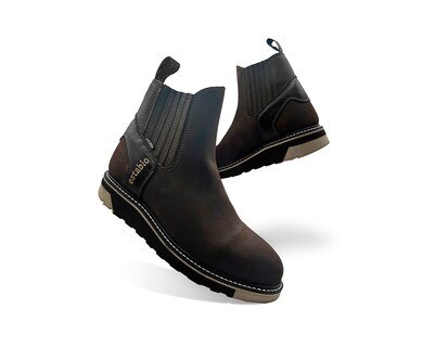 Foto 5 | Foto 5 | Botas De Trabajo Industrial Para Hombre Establo 532 Tan Negro