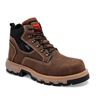 Foto 1 | Foto 1 | Caribu Zapato Industrial Para Hombre Café Negro Casco De Acero