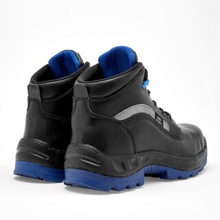 Foto 4 | Foto 4 | Caribu Zapato Industrial Para Hombre Negro Gris
