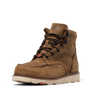 Foto 1 | Foto 1 | Bota De Trabajo Brunt Marin Sin Forro Punta Suave Cuero Marrón Hombre 14us - Venta Internacional.