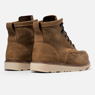 Foto 6 | Foto 6 | Bota De Trabajo Brunt Marin Sin Forro Punta Suave Cuero Marrón Hombre 14us - Venta Internacional.