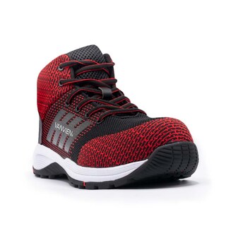 Foto 7 | Foto 7 | Tenis de Seguridad Vanvien Isik Fire color Rojo