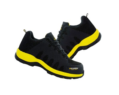 Foto 3 | Foto 3 | Tenis Industriales Caribu Negros con Casco Dieléctrico