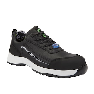 Foto 1 | Foto 1 | Tenis De Seguridad Comando Modelo 1915 Ergonomicos De Piel Con Casco De Seguridad