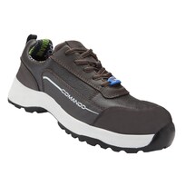 Tenis De Seguridad Comando Modelo 1915 Ergonomicos De Piel Con Casco De Seguridad