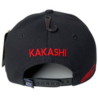 Foto 2 | Foto 2 | Gorra Naruto Kakashi Hatake Hidden Village Leaf Con Placa Cromada Con Piel color Naranja 57 CM