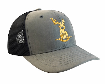 Foto 1 | Foto 1 | Gorra Wallis Con Malla Y Ajustador Snapback De Plástico, Wild, Gris Con Malla Negra