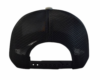 Foto 3 | Foto 3 | Gorra Wallis Con Malla Y Ajustador Snapback De Plástico, Wild, Gris Con Malla Negra
