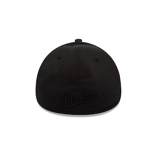 Foto 3 | Foto 3 | Gorra New Era New York Yankees Black On Black Mlb 39thirty Elástica color Negro