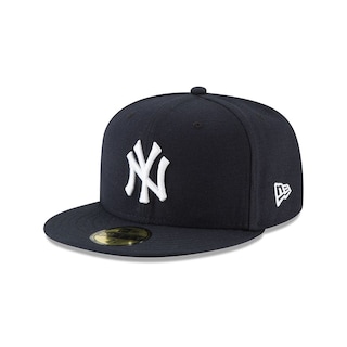 Foto 1 | Foto 1 | Gorra New Era Oficial De Juego New York Yankees Authentic Mlb 59fifty Cerrada Azul