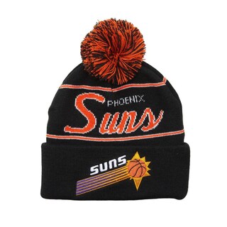 Foto 1 | Foto 1 | Gorro Mitchell & Ness Phoenix Suns Pompón Script HWC NBA color Negro
