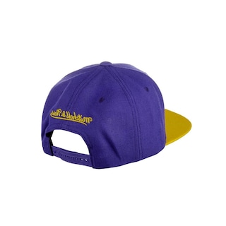 Foto 2 | Foto 2 | Gorra Mitchell & Ness Los Ángeles Lakers color Púrpura para Hombre