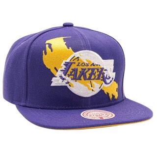 Foto 1 | Foto 1 | Gorra Mitchell & Ness Lakers Paint By Number Purple Nba Purpura