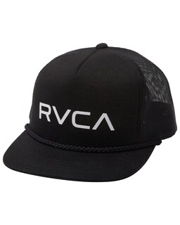 Foto 1 | Foto 1 | Venta Internacional - Gorra RVCA Negra Staple Foamy Trucker para Hombre