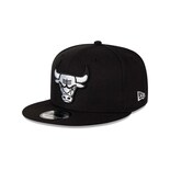 Gorra New Era Chicago Bulls Black NBA Ajustable Unisex