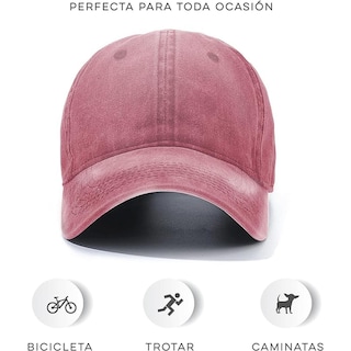 Foto 4 | Foto 4 | Gorra Vintage Vedicci Deslavada Roja