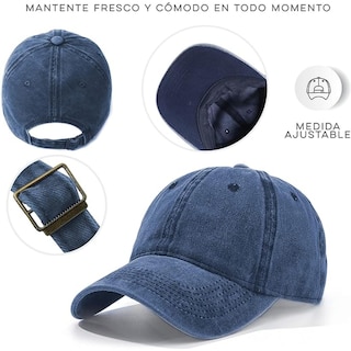 Foto 4 | Foto 4 | Gorra Vintage Vedicci Deslavada Azul