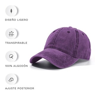 Foto 2 | Foto 2 | Gorra Vintage Vedicci Deslavada Morada