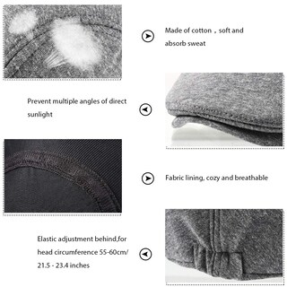 Foto 6 | Foto 6 | Gorro Newsboy Satinior Multicolor para Hombre 4 Piezas - Venta Internacional