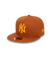 Gorra New Era New York Yankees 59fifty Naranja para Hombre