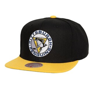 Foto 1 | Foto 1 | Gorra Mitchell & Ness Team 2 Tone 2.0 Snapback Penguins Negro
