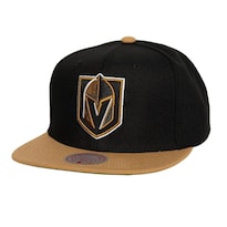 Gorra Mitchell & Ness Team 2 Tone 2.0 Snapback Knights Nhl Negro