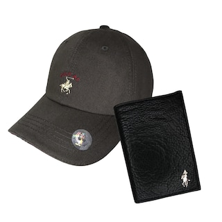 Foto 1 | Foto 1 | Kit Gorra Y Cartera De Vinil Polo Guy Club Gris
