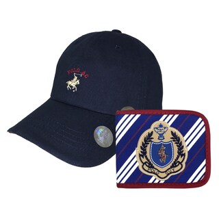 Foto 1 | Foto 1 | Kit Gorra Y Cartera De Cierre Polo Guy Azul Marino