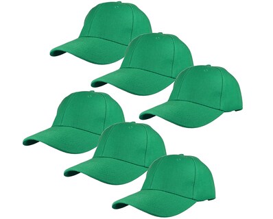 Foto 1 | Foto 1 | Gorras De Béisbol Gelante, Lisas, Lisas, Ajustables, Para La Espalda, 6 Unidades - Venta Internacional.