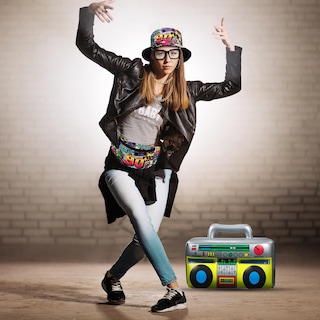 Foto 5 | Foto 5 | Disfraz Hicarer Hicarer De Hip Hop De Los Años 80 Y 90, 6 Piezas, Para Mujeres Y Hombres - Venta Internacional.