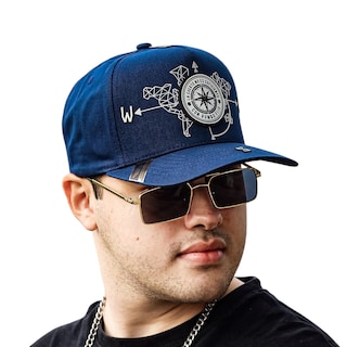 Foto 3 | Foto 3 | Gorra Vago Style Rumbo Fijo White Artesanal Visera Curva