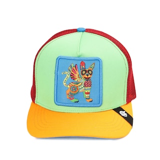 Foto 1 | Foto 1 | Gorra Curva Con Malla Original Pook Alebrije Alas