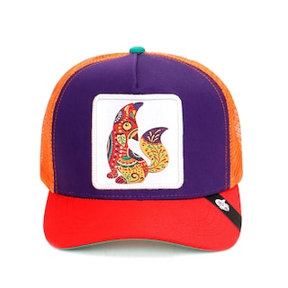 Foto 1 | Foto 1 | Gorra Curva Con Malla Original Pook Alebrije Zorro