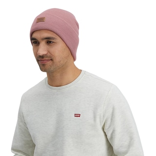 Foto 6 | Foto 6 | Gorro Levi's Classic, Cálido, De Punto Polar Para Invierno, Con Forro Polar, Rosa - Venta Internacional.