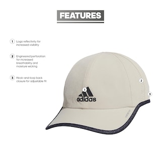 Foto 2 | Foto 2 | Gorra Adidas Superlite Athletic Performance Wonder Beige - Venta Internacional.