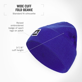 Foto 2 | Foto 2 | Gorro Adidas Con Puños Anchos Para Hombre, Corte Alto, Invierno, Azul/negro - Venta Internacional.