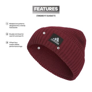 Foto 2 | Foto 2 | Gorro Adidas Pine Knot Para Hombre En Tejido Acrílico, Talla Única - Venta Internacional.