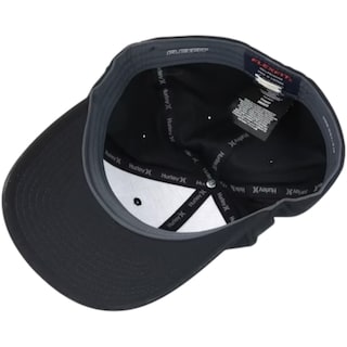 Foto 4 | Foto 4 | Gorra Hurley Flexfit Negro Cerrada Unisex Curva - Original