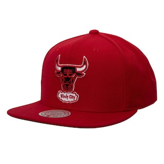 Foto 1 | Foto 1 | Gorra Mitchell & Ness Team Ground 2.0 Hwc Bulls Hombre Rojo