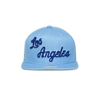 Gorra Mitchell & Ness Los Angeles Lakers Blue Basquetbol Nba Azul