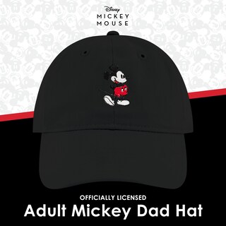 Foto 2 | Foto 2 | Dad Hat Concept One Disney Mickey Mouse Bordado En Negro - Venta Internacional.